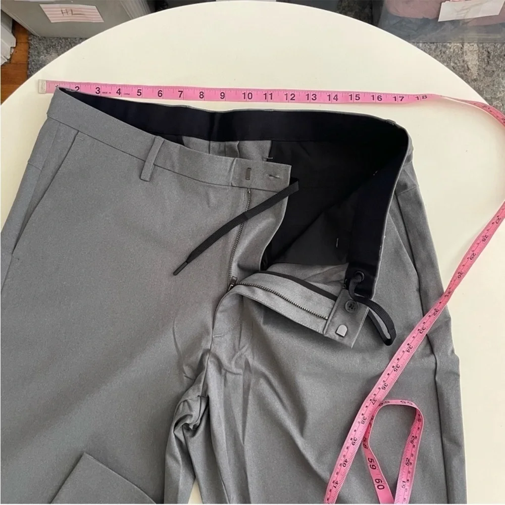 Ministry of Supply Men’s Kinetic Pant Gray 38x36 New Tall Tapered Fit